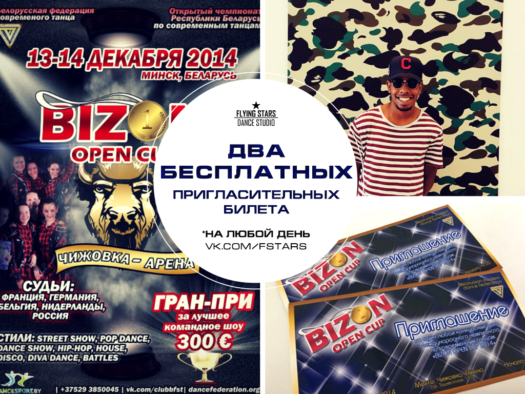Розыгрыш пригласительных на чемпионат Bizon Open Cup 2014 (Minsk)